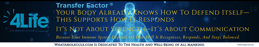 4Life Transfer Factor | Your Body Already Knows How To Defend Itself—This Supports How It Responds | It’s Not About Strength—It’s About Communication | Because Your Immune System Depends On How Well It Recognizes, Responds, And Stays Balanced. | 2026 All Rights Reserved | This is where most people begin to see things differently. WhatAMolecule.com Is Dedicated To The Health and Well-Being of All Mankind.
